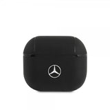 Mercedes Benz AirPods 3 Deksel Metal Logo Svart