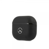 Mercedes Benz AirPods 3 Deksel Metal Logo Svart