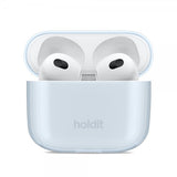 holdit AirPods 3 Deksel Seethru Mineral Blue