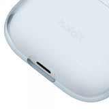 holdit AirPods 3 Deksel Seethru Mineral Blue