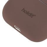 holdit AirPods 3 Deksel Silikon Nygård Dark Brown