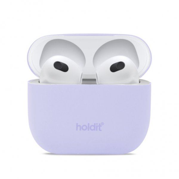 holdit AirPods 3 Deksel Silikon Nygård Lavender