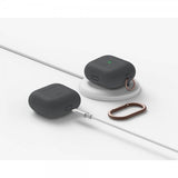 Elago AirPods 3 Deksel Silicone Hang Case Mørkegrå