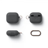 Elago AirPods 3 Deksel Silicone Hang Case Mørkegrå