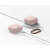 Elago AirPods 3 Deksel Silicone Hang Case Sand Pink