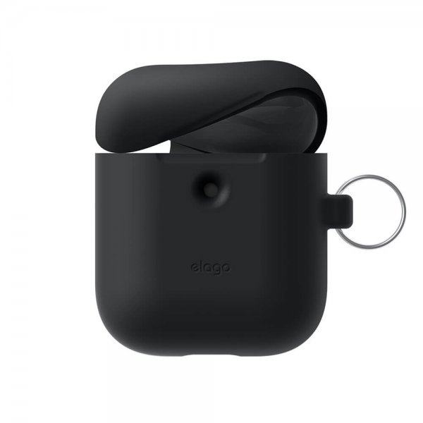 Elago AirPods 3 Deksel Silicone Hang Case Svart