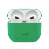 holdit AirPods 3 Deksel Silikon Grass Green