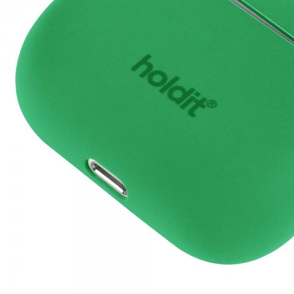 holdit AirPods 3 Deksel Silikon Grass Green