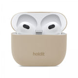 holdit AirPods 3 Deksel Silikon Latte Beige