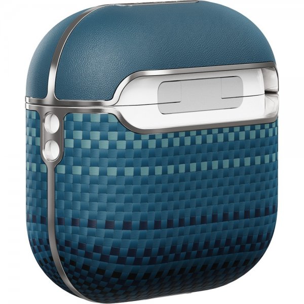 Pitaka AirPods 4 Deksel Aramid Fiber Moonrise