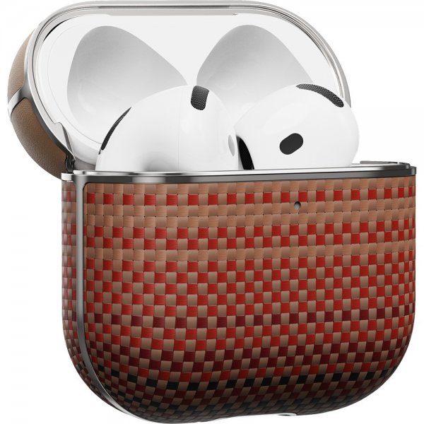 Pitaka AirPods 4 Deksel Aramid Fiber Sunset