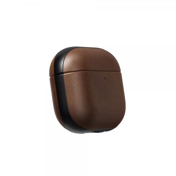 Nomad AirPods 4 Deksel Modern Leather Case Brun
