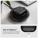Spigen AirPods 4 Deksel Rugged Armor Matte Black