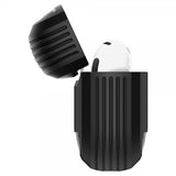 Spigen AirPods 4 Deksel Rugged Armor Matte Black