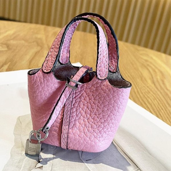 AirPods Etui Ekte Skinn Rosa