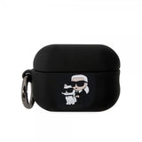 Karl Lagerfeld AirPods Pro 2 Deksel 3D Logo Svart