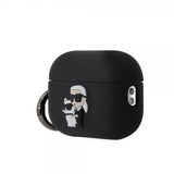 Karl Lagerfeld AirPods Pro 2 Deksel 3D Logo Svart
