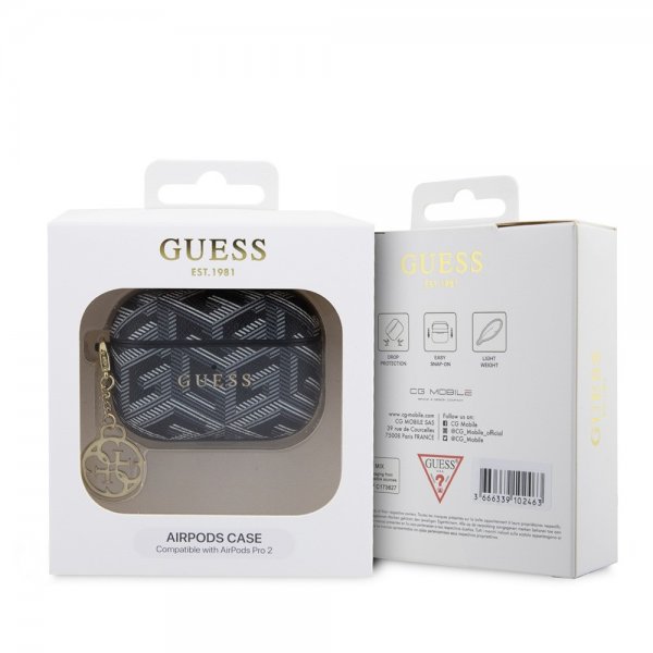 Guess AirPods Pro 2 Deksel G Cube Svart