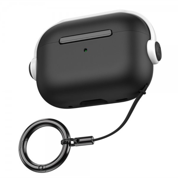 AirPods Pro 2 Deksel Headset Style Svart Hvit
