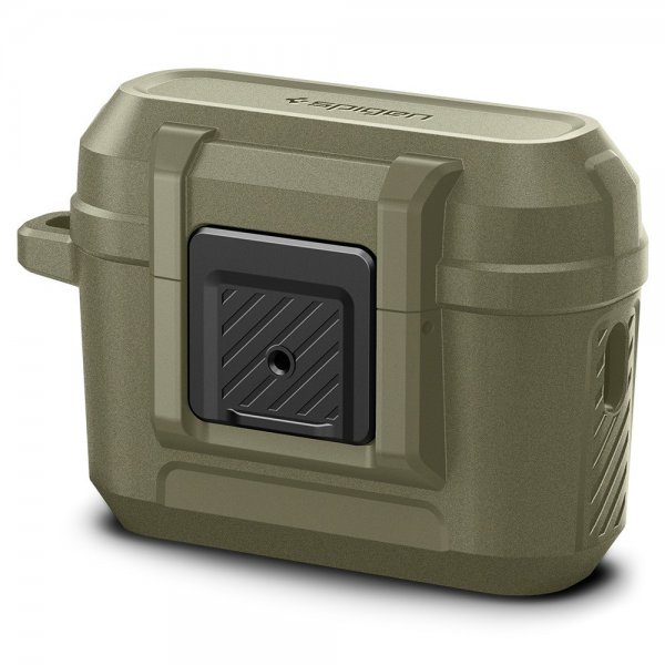 Spigen AirPods Pro 2 Deksel Lock Fit Vintage Khaki