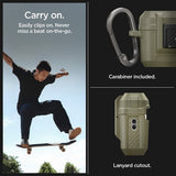 Spigen AirPods Pro 2 Deksel Lock Fit Vintage Khaki