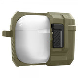 Spigen AirPods Pro 2 Deksel Lock Fit Vintage Khaki