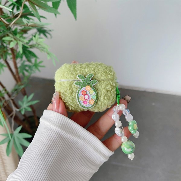 AirPods Pro 2 Deksel Plysj Ananas