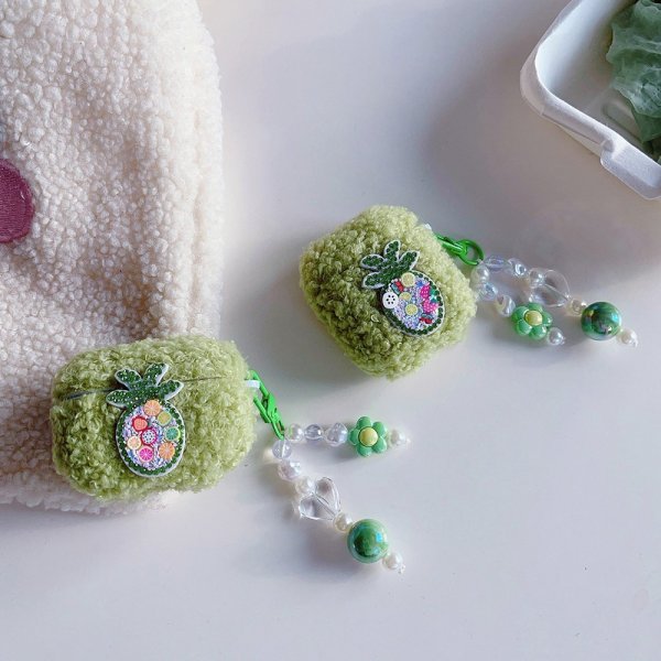 AirPods Pro 2 Deksel Plysj Ananas