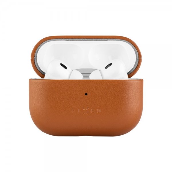 Fixed AirPods Pro 2 Deksel PodsLeather MagSafe Brun