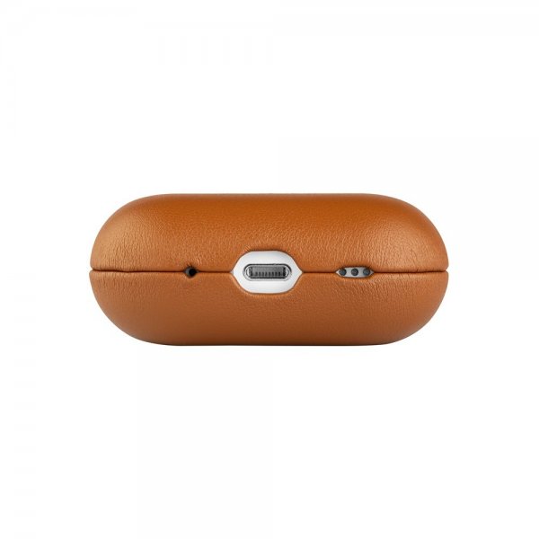 Fixed AirPods Pro 2 Deksel PodsLeather MagSafe Brun