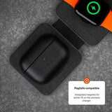 Fixed AirPods Pro 2 Deksel PodsLeather MagSafe Svart