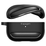 Spigen AirPods Pro 2 Deksel Rugged Armor Matte Black