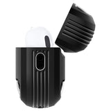 Spigen AirPods Pro 2 Deksel Rugged Armor Matte Black