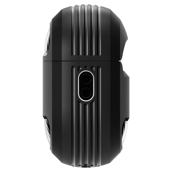 Spigen AirPods Pro 2 Deksel Rugged Armor Matte Black