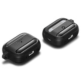 Spigen AirPods Pro 2 Deksel Rugged Armor Matte Black