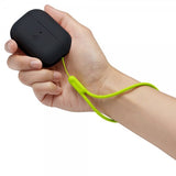 Spigen AirPods Pro 2 Deksel Silicone Fit + Strap Svart