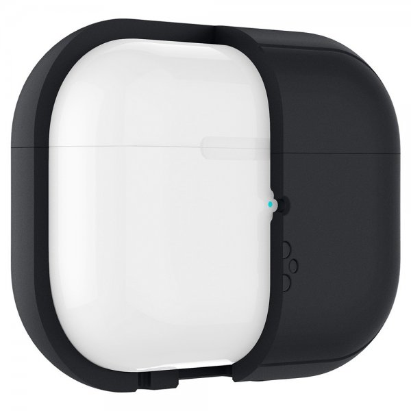 Spigen AirPods Pro 2 Deksel Silicone Fit + Strap Svart