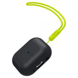Spigen AirPods Pro 2 Deksel Silicone Fit + Strap Svart