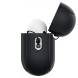 Spigen AirPods Pro 2 Deksel Silicone Fit + Strap Svart