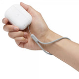 Spigen AirPods Pro 2 Deksel Silicone Fit + Strap Hvit