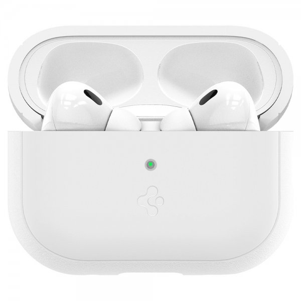 Spigen AirPods Pro 2 Deksel Silicone Fit + Strap Hvit