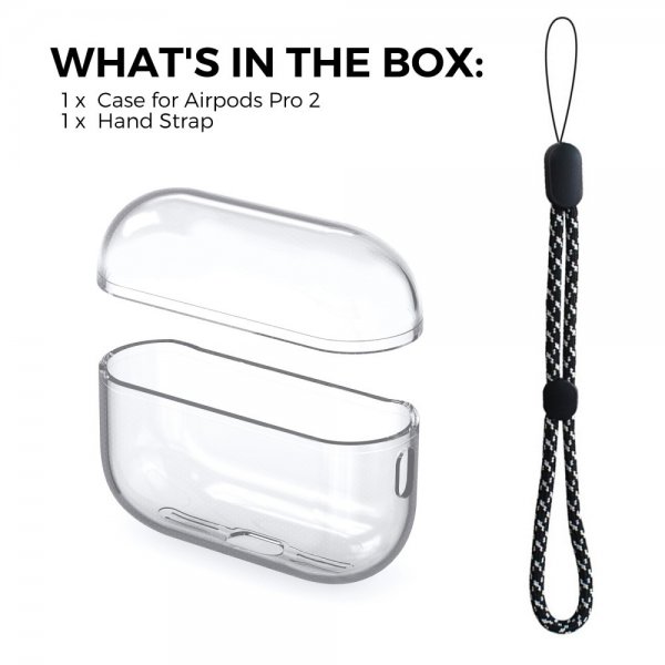 Ahastyle AirPods Pro 2 Deksel Transparent