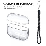 Ahastyle AirPods Pro 2 Deksel Transparent