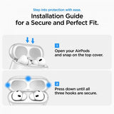 Spigen AirPods Pro 3 Deksel Liquid Crystal Crystal Clear