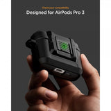 Spigen AirPods Pro 3 Deksel Lock Fit Matte Black