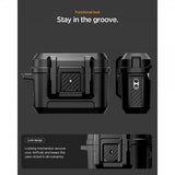 Spigen AirPods Pro 3 Deksel Lock Fit Matte Black