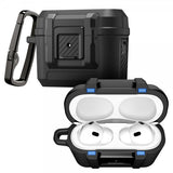 Spigen AirPods Pro 3 Deksel Lock Fit Matte Black