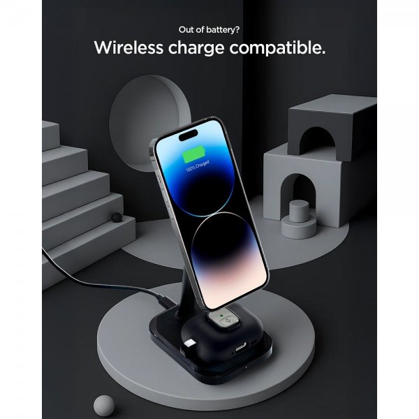 Spigen AirPods Pro 3 Deksel Nano Pop Black Sesame