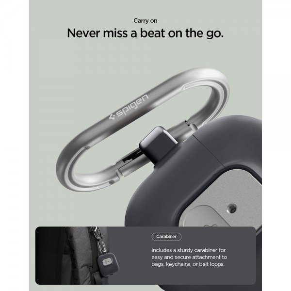 Spigen AirPods Pro 3 Deksel Nano Pop Black Sesame