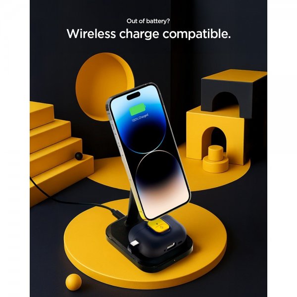 Spigen AirPods Pro 3 Deksel Nano Pop Blueberry Navy